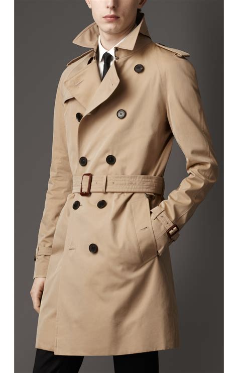 gabardina corta burberry hombre|Gabardinas Burberry para hombre — FARFETCH.